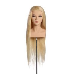 Konkursinė manekeno galva 100% natūraliais plaukais TABEA, 70cm