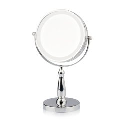 Puošnus kosmetinis veidrodis su LED apšvietimu
