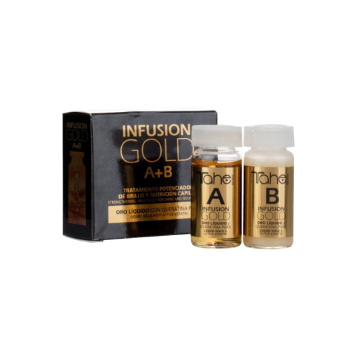 Matu stiprinošs un barojošs līdzeklis Infusion Gold A+B TAHE, 2 x 10 ml