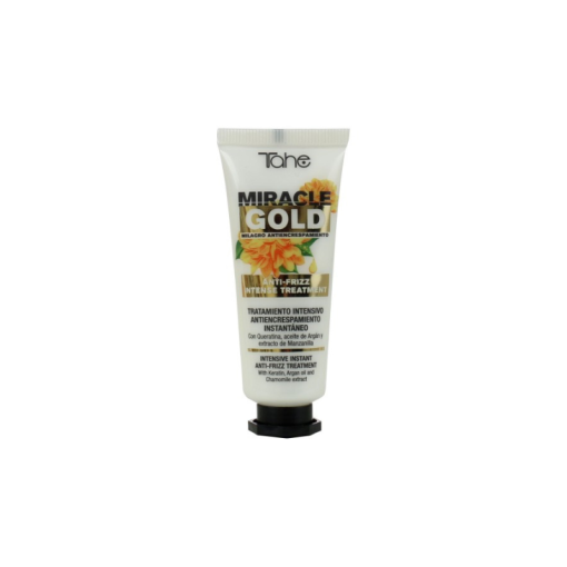 Intensīvas, ātras iedarbības matu izlīdzināšanas līdzeklis Anti-frizz Miracle Gold TAHE, 3 x 25 ml - Image 2